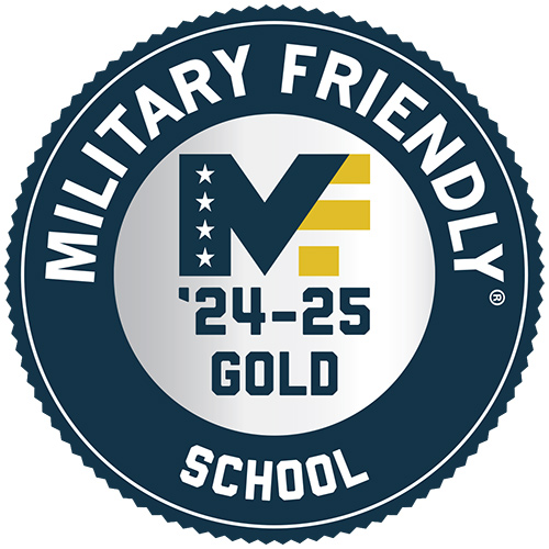 military friendly logo gold standard 