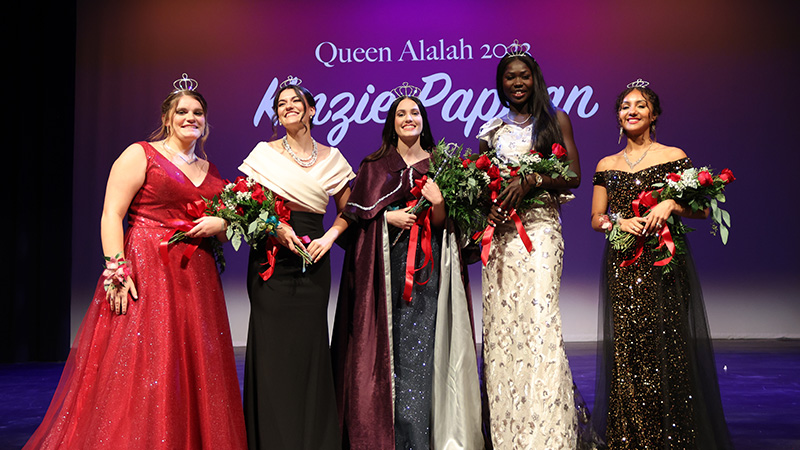 the five Queen Alalah finalists in 2023