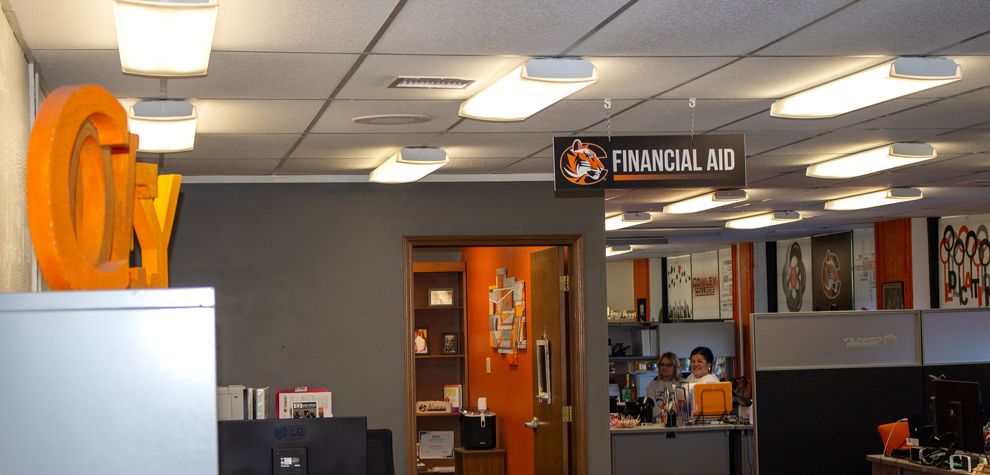 financial aid office