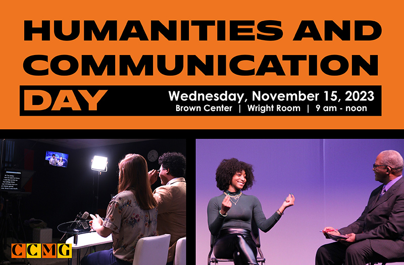 Humanities and Communication day poster
