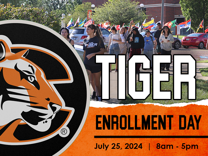 tiger enrollment day poster
