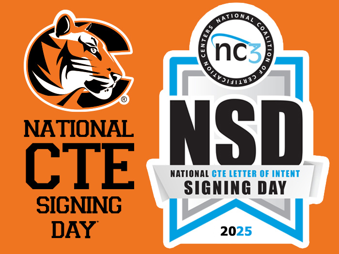 National CTE Signing Day poster