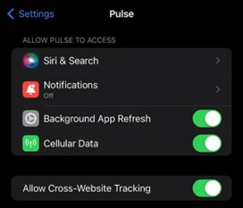 app settings diagram