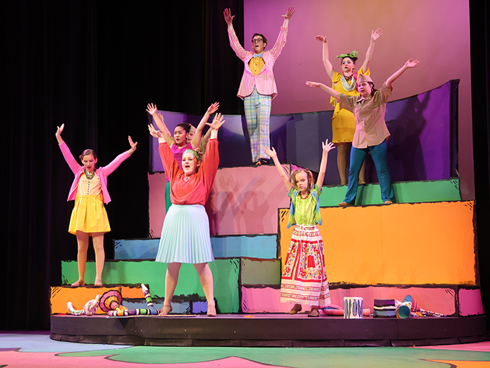 Theatre production of Seussical the Musical