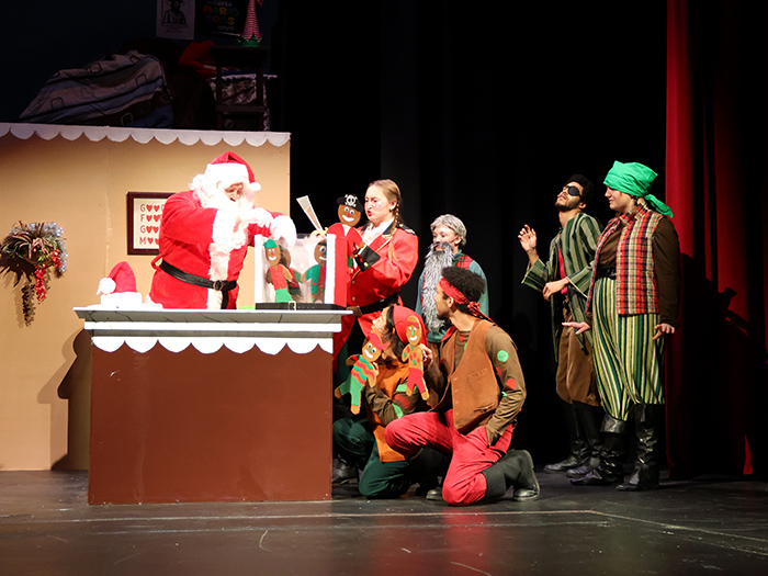 The Gingerbread Pirate was performed at Cowley College