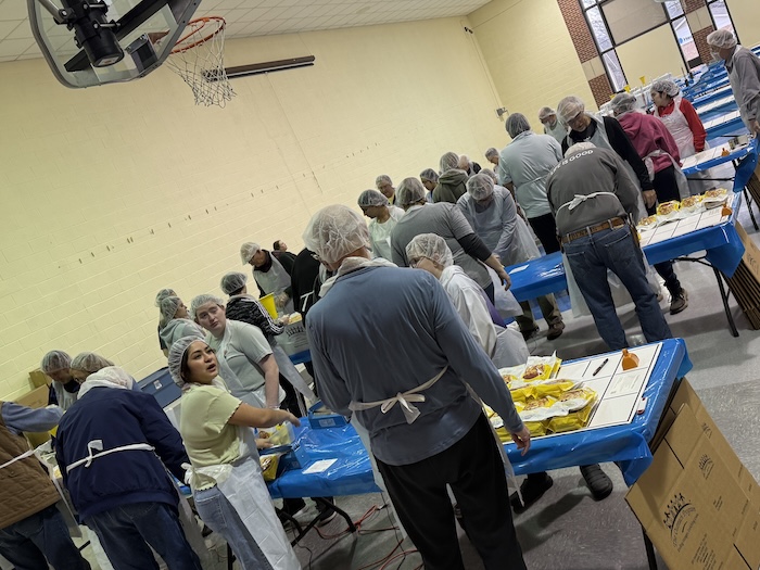 food packing event