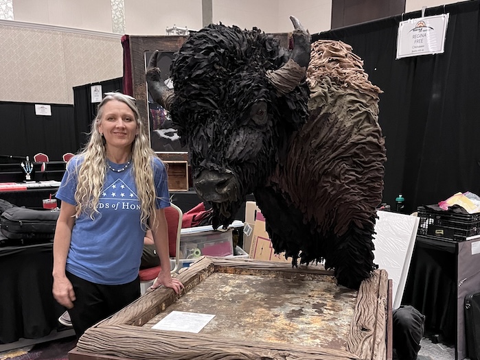 Regina Free and Windswept sculpture. 