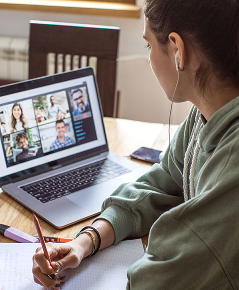 online college student